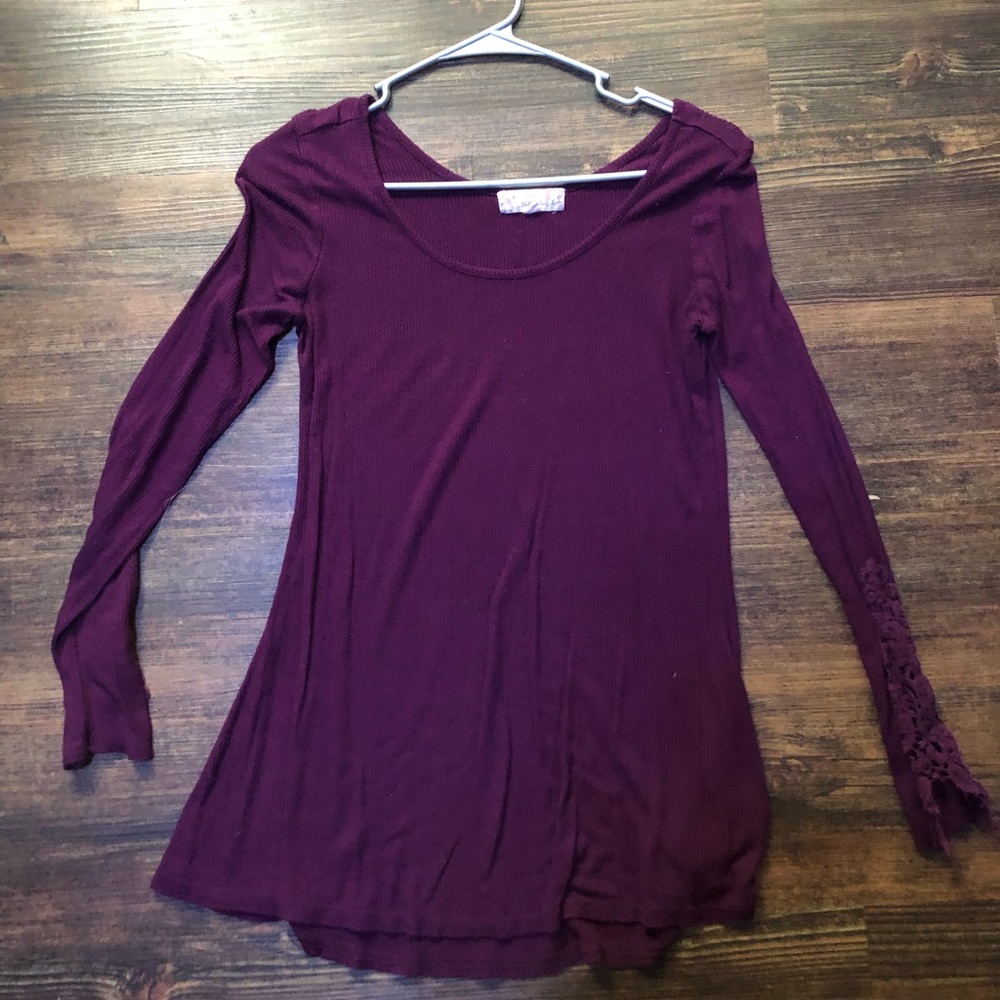 Women’s purple long sleeve